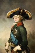 Vladimir Lukich Borovikovsky Portrait of Paul I, Emperor of Russia oil painting artist
